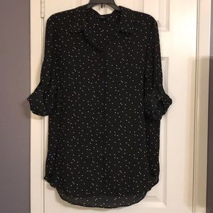 Mossimo Polka-dot Blouse